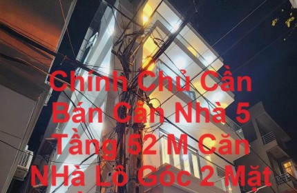 Chính Chủ Cần Bán Căn Nhà 5 Tầng 52 M Căn NHà Lô Góc 2 Mặt Tiền Tại Hoàng Văn Thái.